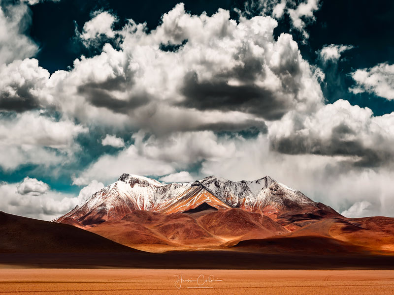 Mountains in the desert - Salvador Dali