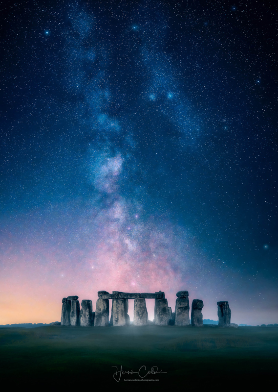 Stonehenge - Vía Láctea